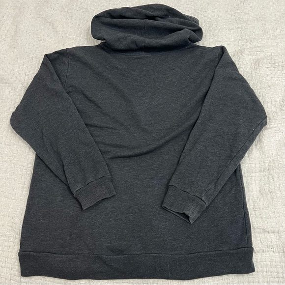 Victoria’s Secret PINK Floral Logo Oversized Hoodie Gray M - Picture 3 of 3